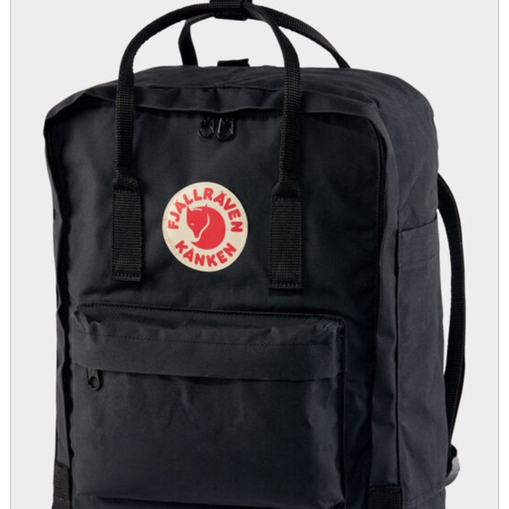 black fjallraven backpack